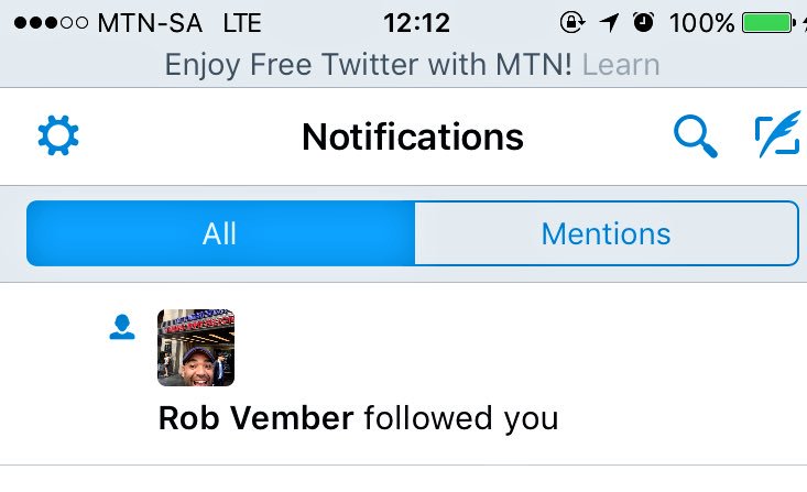 Kirst_mary's tweet photo. @Ryan_ditt when @Rob_Vember starts following you 😏😏😏🙌🏾🙌🏾🙌🏾 #slaying at life. #RobIsTheBest #sorrynotsorryfortweeting https://t.co/3hQyl4t2u5