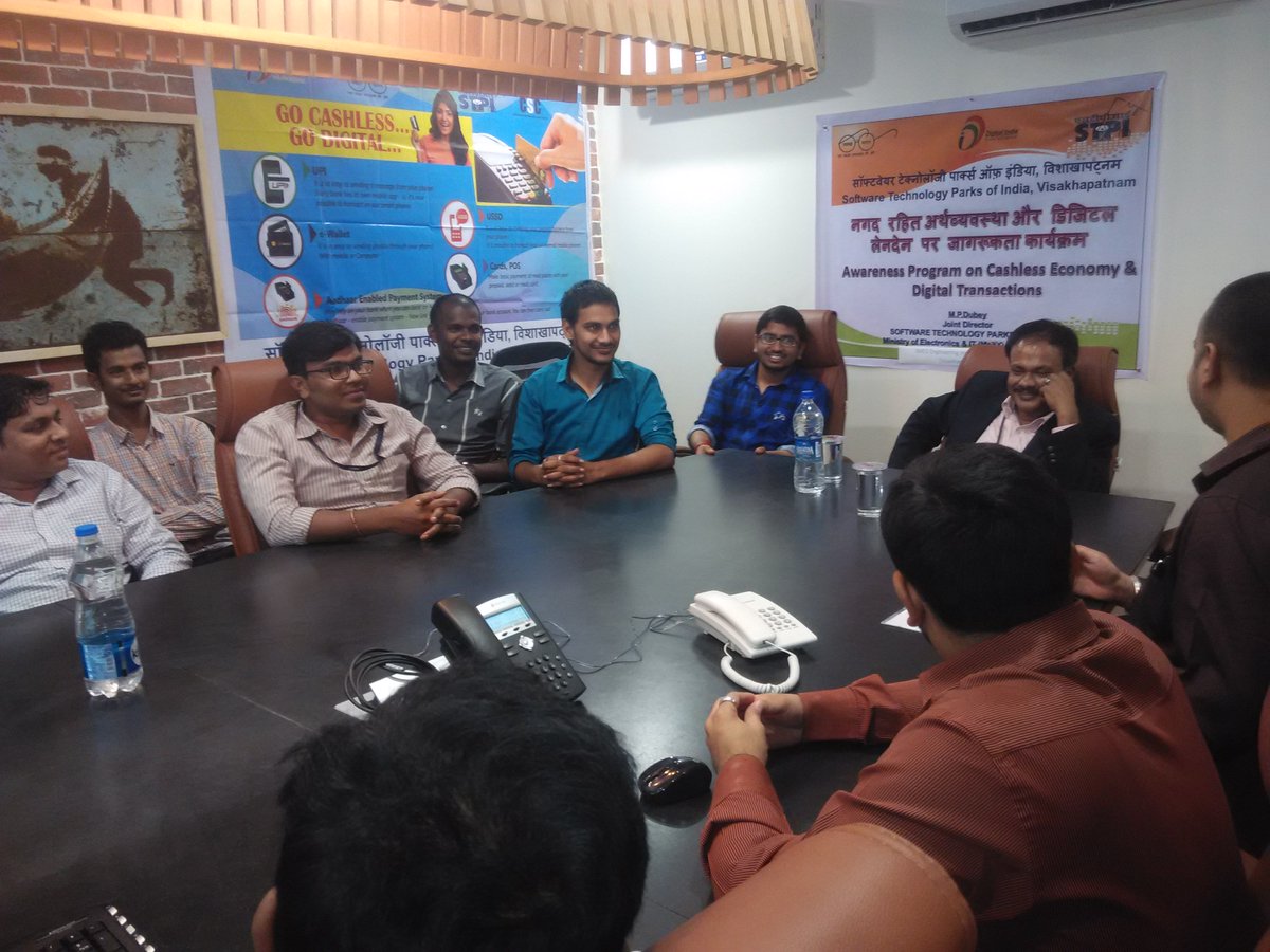 mpdvizag's tweet image. STPI Vizag Awareness program #GoDigitalGoCashless @ IMEGG Engg. @rsprasad @ppchaudharyMoS @stpiindia @Omkar_Raii @ramprasad_cvd @GoI_MeitY