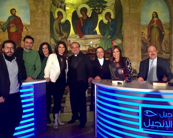 Shooting a wonderful episode of #جيل_الإنجيل ... Coming Soon on <a href="/OTVLebanon/">OTV Lebanon</a> !
