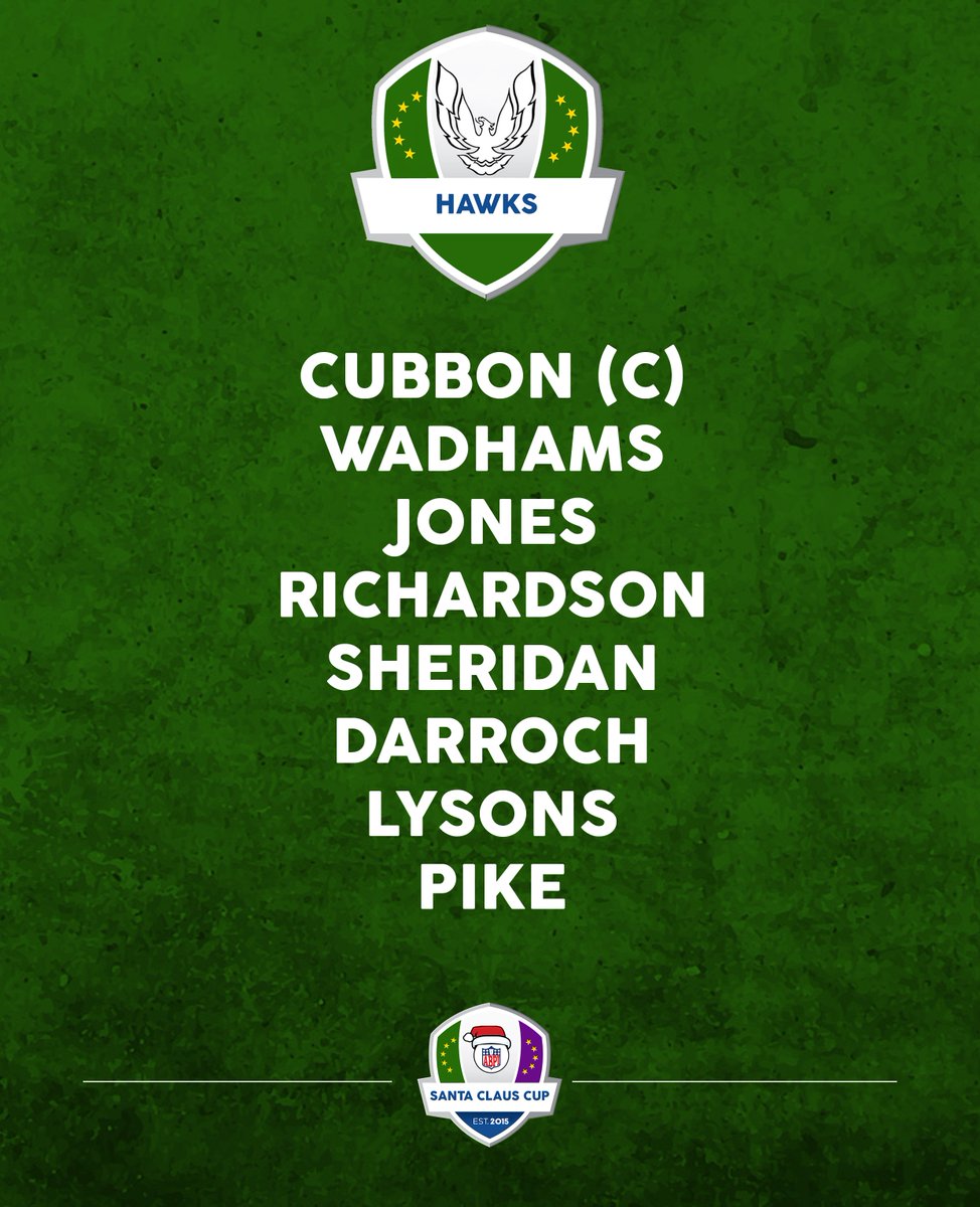 abpinvitational's tweet photo. On the eve of the Santa Claus Cup, here are the full line-ups of the Purple Cobras and the Green Hawks! #SCC2016 https://t.co/MvVMgTdgXg