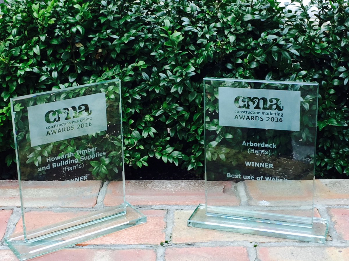 harris_creative's tweet photo. Fresh from our @CIPR_Awards win, we scooped Best use of Website and Best use of Events & Live Marketing at #CMA16! https://t.co/dtLqTpKZtC https://t.co/ZavAtM4Fp0