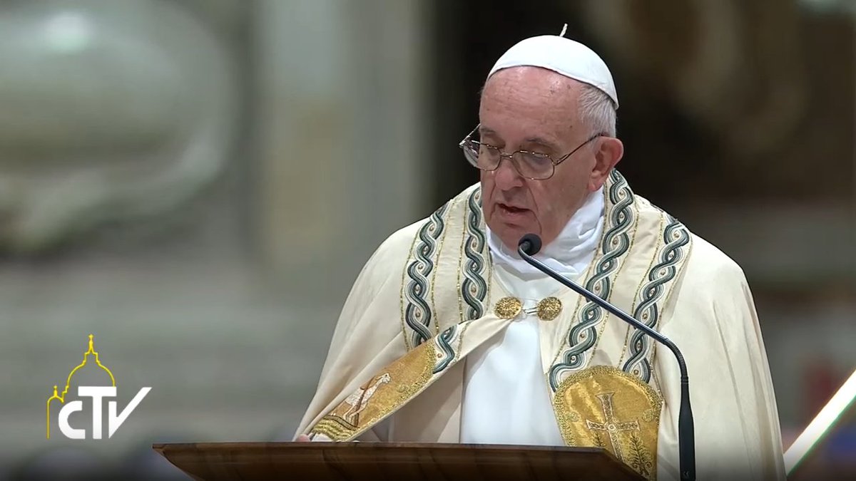 #PapaFrancesco celebra i Primi Vespri della Solennità di Maria Santissima Madre di Dio. SEGUI ORA LA DIRETTA TV ➡ goo.gl/SZxVkT