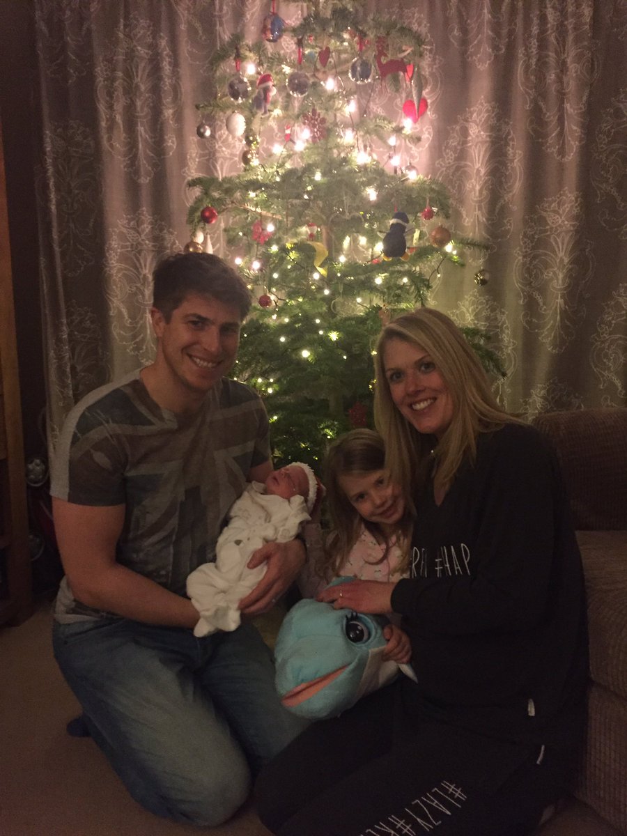 Belated Tweet! Our X-mas present, welcome Flynn Turville born x-mas eve #christmascracker #star
