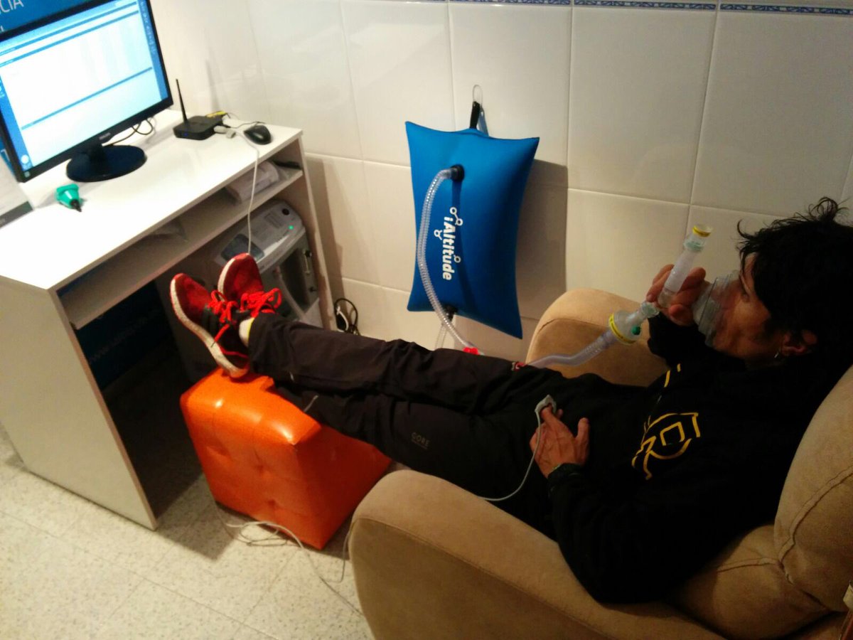 Así de bien se está en Palencia <a href="/ialtitude_/">iAltitude</a> a 2.800m Ni frío ni ná...