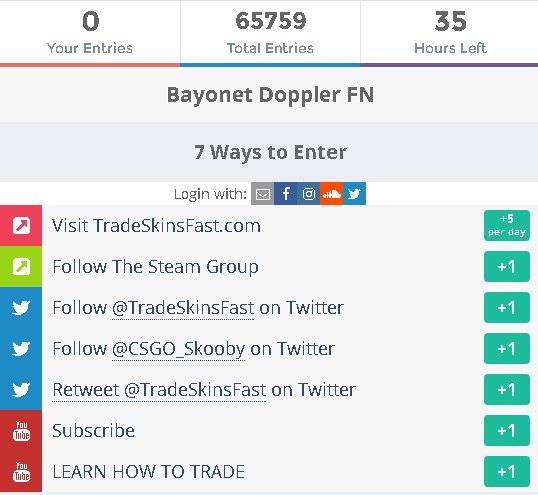 TradeSkinsFast's tweet photo. TICK TOCK ON THE CLOACK !!!

VISIT https://t.co/aqkgz3UyBM

MAY THE ODDS BE EVER IN YOUR FAVOUR

#CSGOgiveaway #CSGO https://t.co/qsKslfylhD