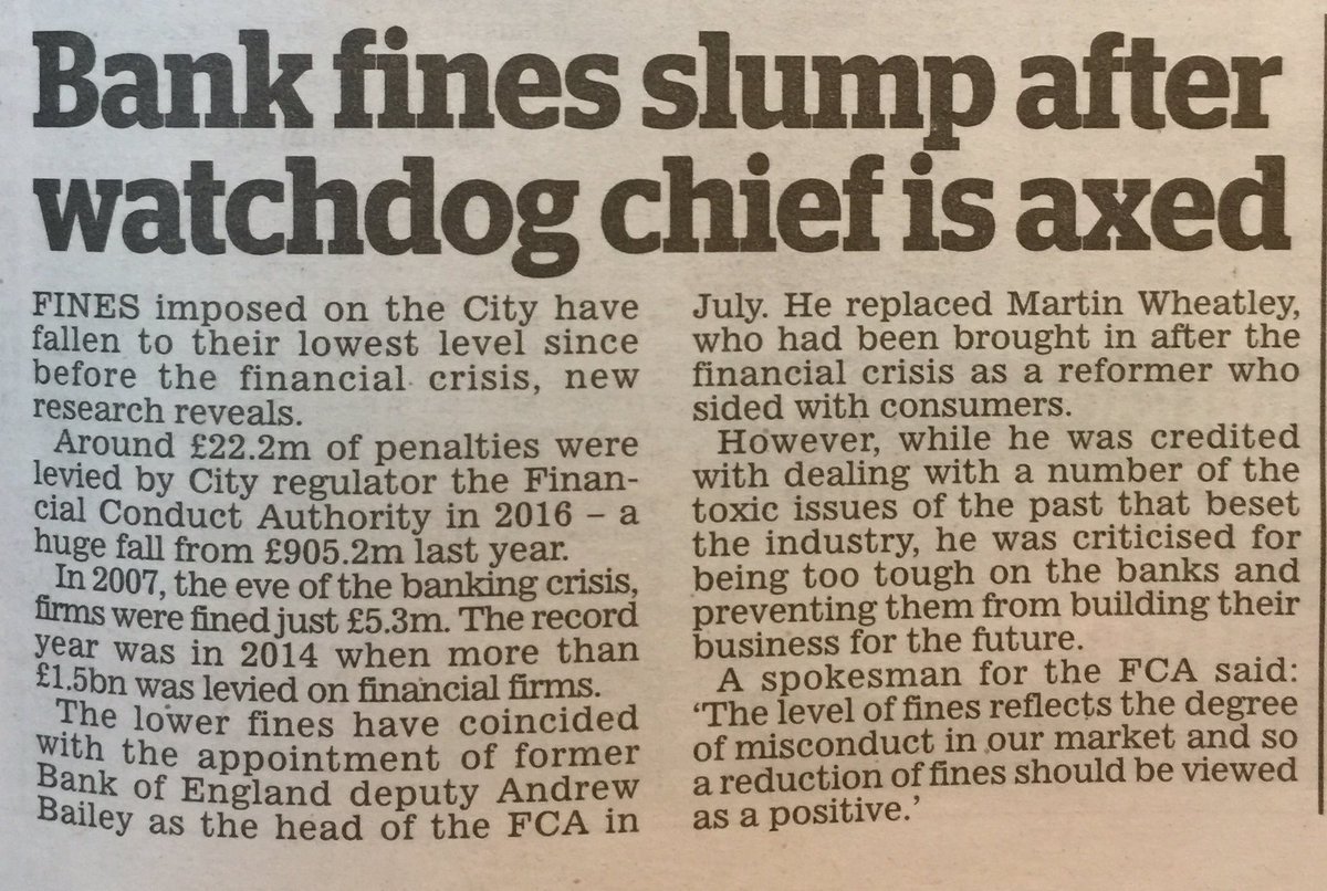 DisgraceTheToff's tweet photo. Well thats that then. Ok guys back to your crokked ways. #crookedbankers https://t.co/wa7g4F5wMw
