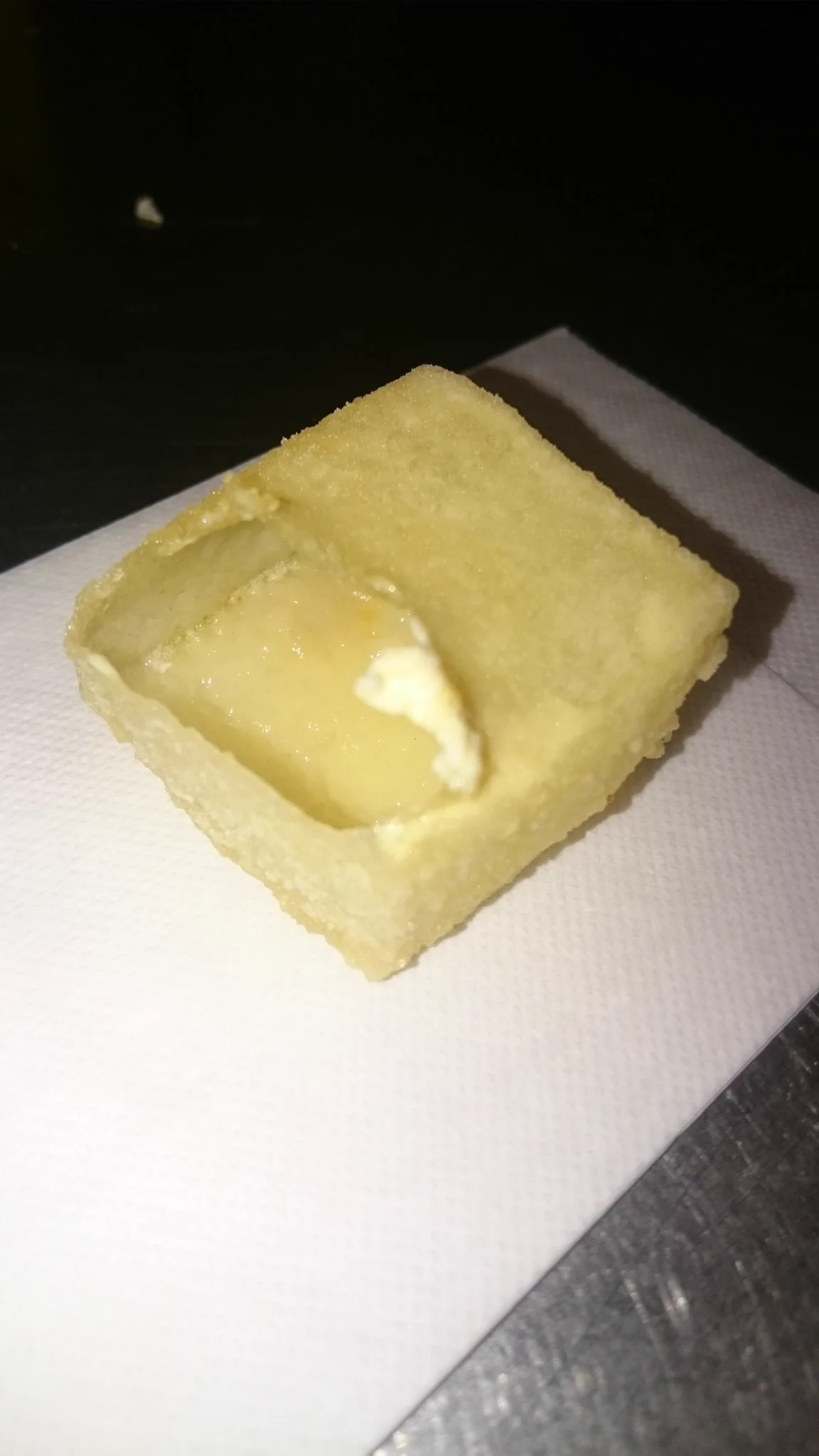 揚げ出し豆腐をチンしたら、中身が逃げ出したんだけど…どういうことｗｗｗ