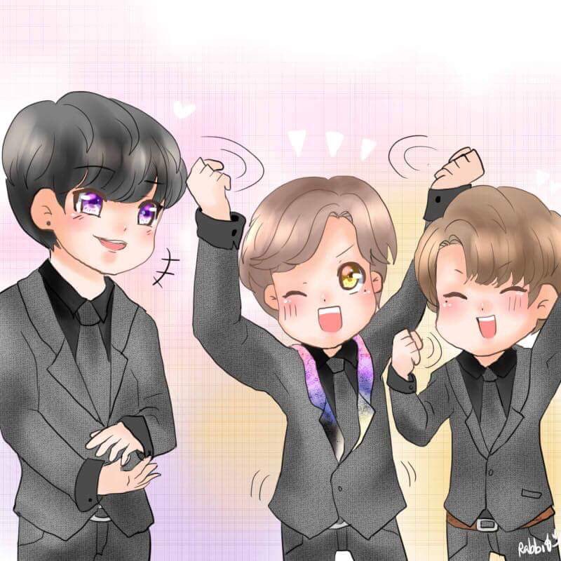 rabdit0516's tweet photo. เอ็นดูเด็กๆ 🎄✨ #SBS2016 #got7 #갓세븐 #SBSGaayoDaejun #가요대전 #got7fanart https://t.co/Els2TFCune