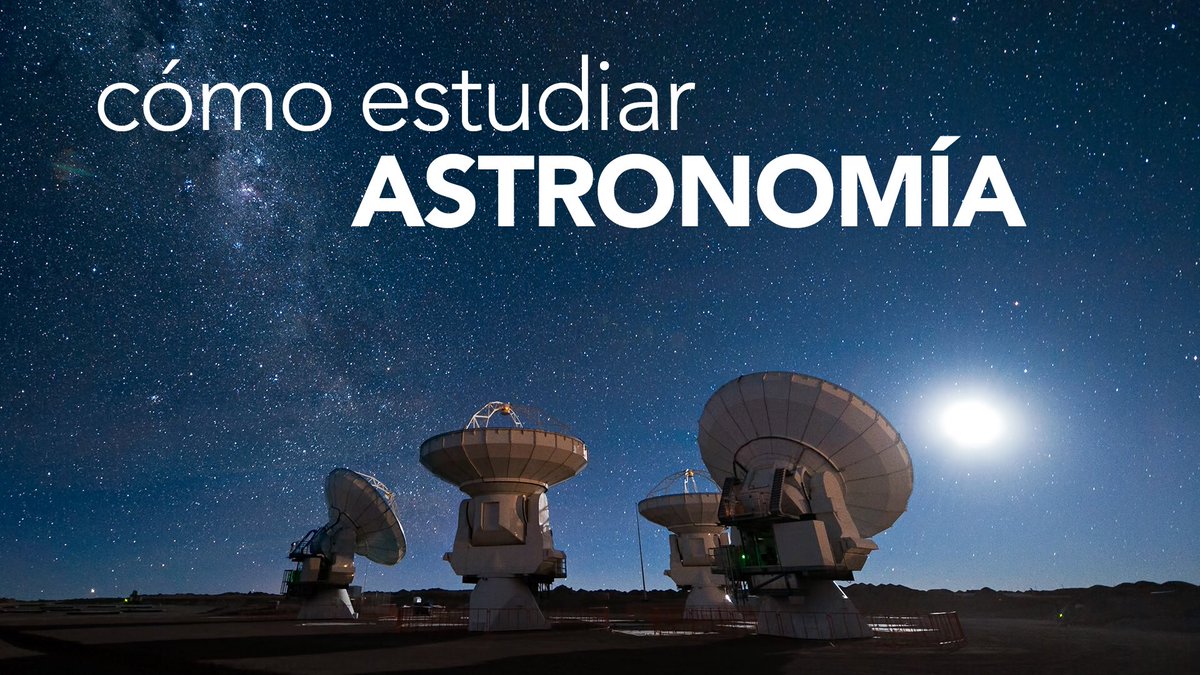 astrovlog's tweet photo. Estás pensando en estudiar #astronomia? Acá te doy todos los datos! https://t.co/WpTqMfbCCd https://t.co/gLo2sJYdYM