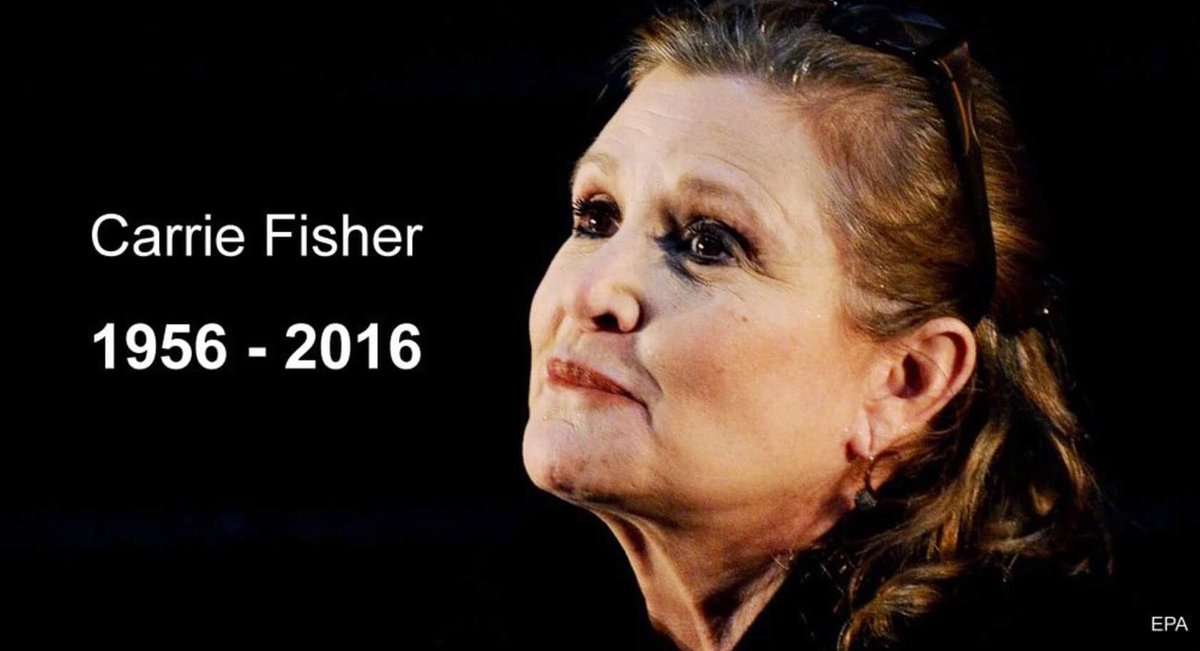 DragonCon's tweet image. Our thoughts and ❤ are with Carrie Fisher's family and friends.