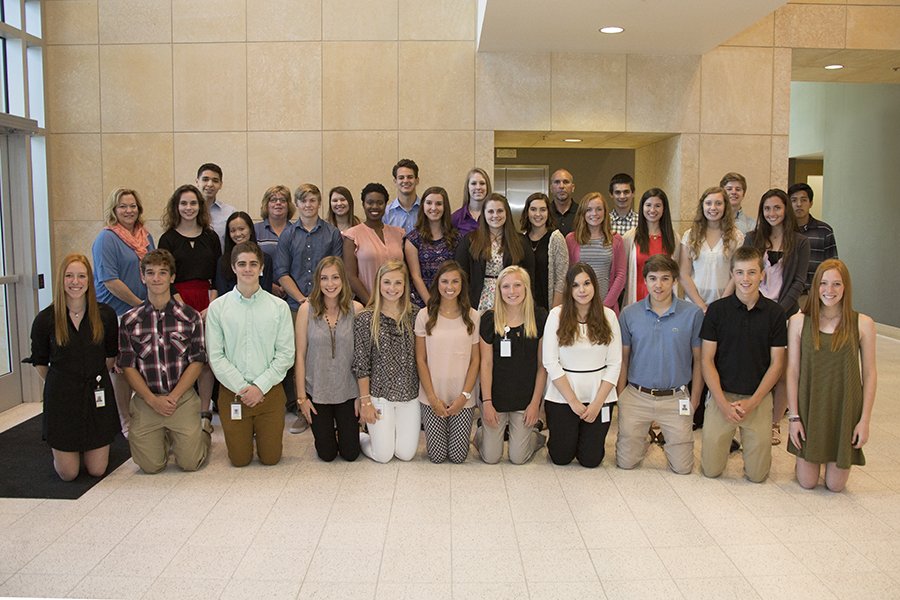CernerFdn's tweet photo. Our #HealtheFoundations program hosted 25 high school students in the Summer Intern Academy. They helped us out a ton! #FirstHand2016Recap https://t.co/EfGLrpiFzy