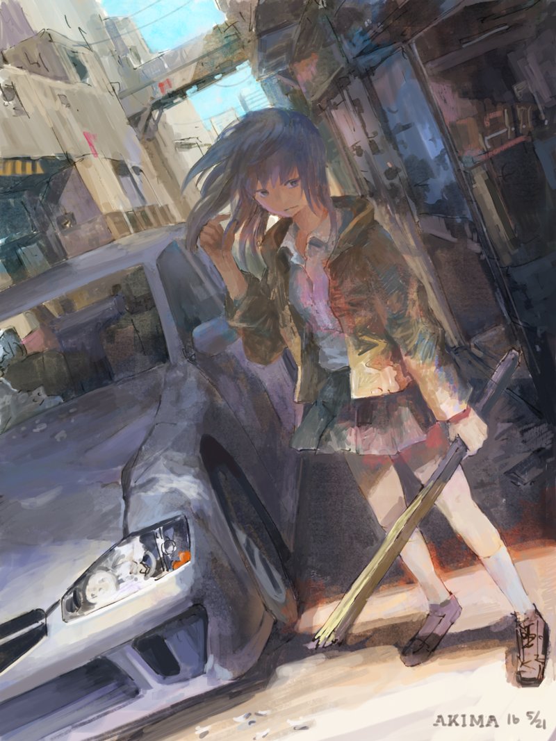 AnimuGrumbles's tweet photo. Really like the art style 😆 (Artist : Tokunaga Akimasa) #Red https://t.co/SmoZl2vM1B