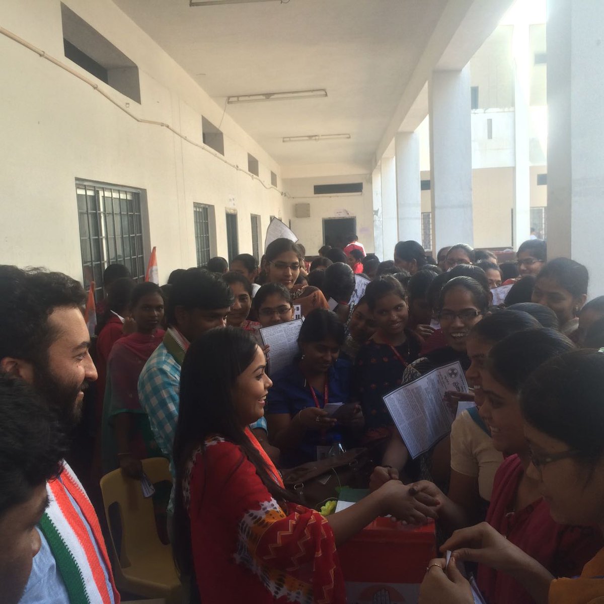 andhra_nsui's tweet photo. Today NSUI programme for membership promotion in S V Degree college in Aanantpur Andra Pradesh 
Interacted with students talked about  NSUI https://t.co/InUDbo4Jo1