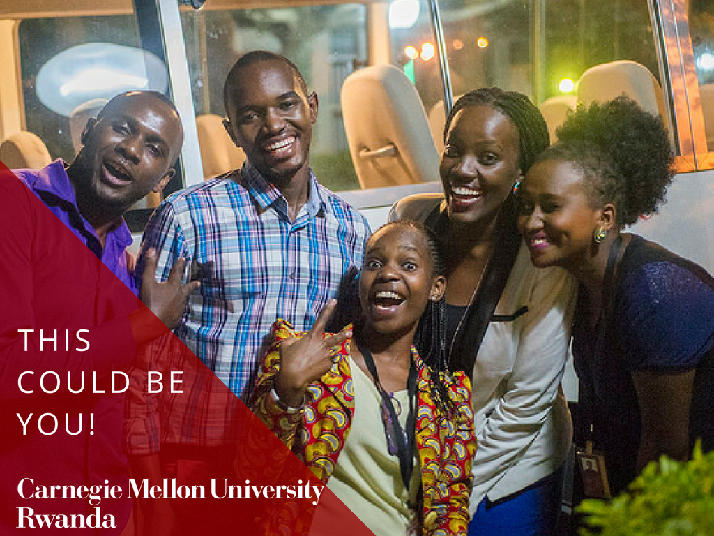 cmu_africa's tweet photo. Come join our diverse and dynamic student body. Only 5 days left to submit your application. #ApplyToCMUR https://t.co/HSJ0XGLtiB