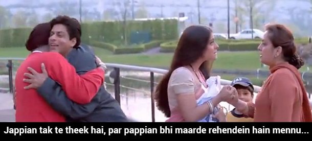 FYI:
A Punjabi's "Jaadu ki Jhappi” is actually a magical cure for all stress, worries and body pains! #BolBalle for Ambersariye Hawks !