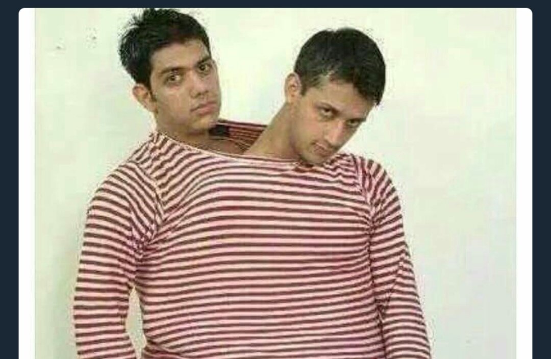 pureperson's tweet photo. Phupho ne shirt gift kee thi  kaha tha "Donu bhai" pehenna https://t.co/BIVcVPL09e