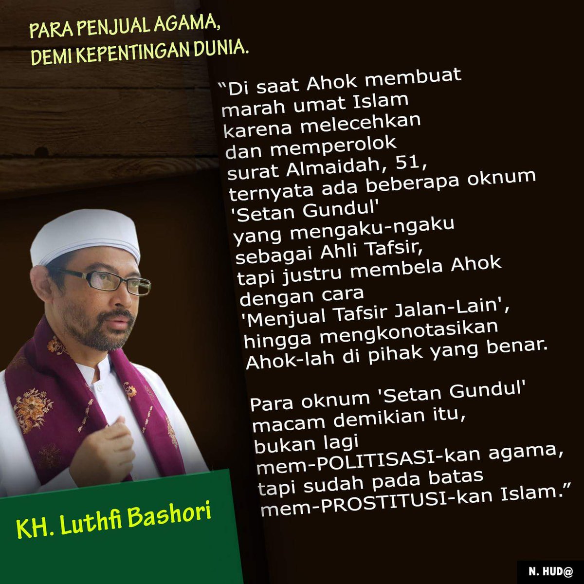 Kata Kata Membela Agama Islam - Kalam Mutiara Habaib