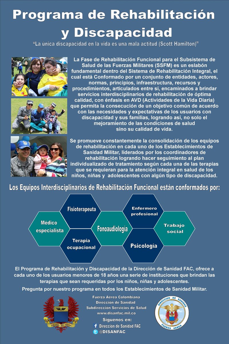 JEFSAFAC's tweet image. Conoce nuestro Programa niños, niñas y adolescentes con discapacidad #DISAN #FAC bit.ly/2g4GdyJ