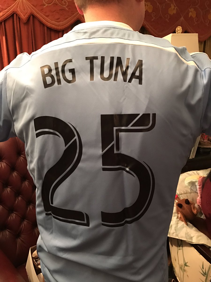 MJT27's tweet photo. Thanks @u90soccer for helping me hook my cuz with this sweet custom job!  Can't wait 2 b back in #Sec130 #BKSquad #TRBKS #MerryXmas @NYCFC https://t.co/82i91w4Qos