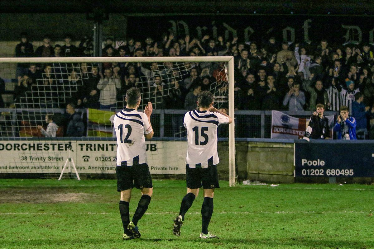 Farewell and cheers to these 2 <a href="/DorchTownFC/">Dorchester Town FC</a> legends. See you soon <a href="/1981_jem/">Mark Jermyn</a> and <a href="/nicknjc1111/">Nick Crittenden</a>!#UTM