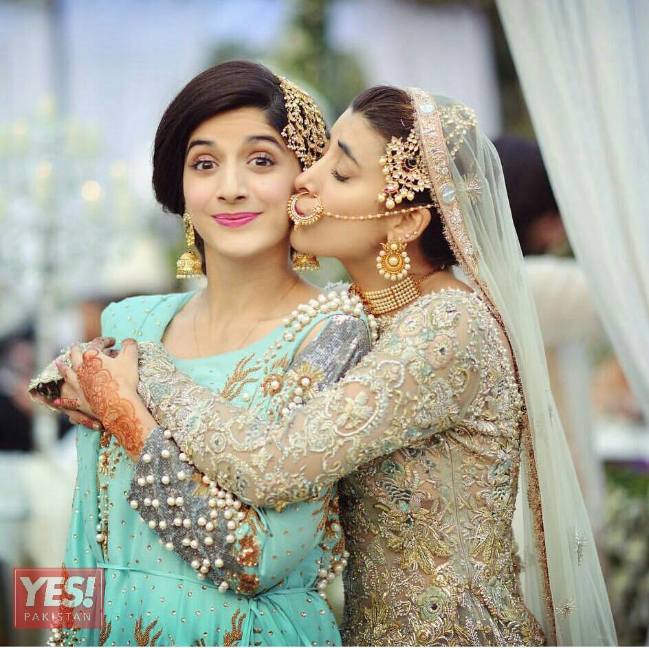 Urwa hocane top mehndi dress