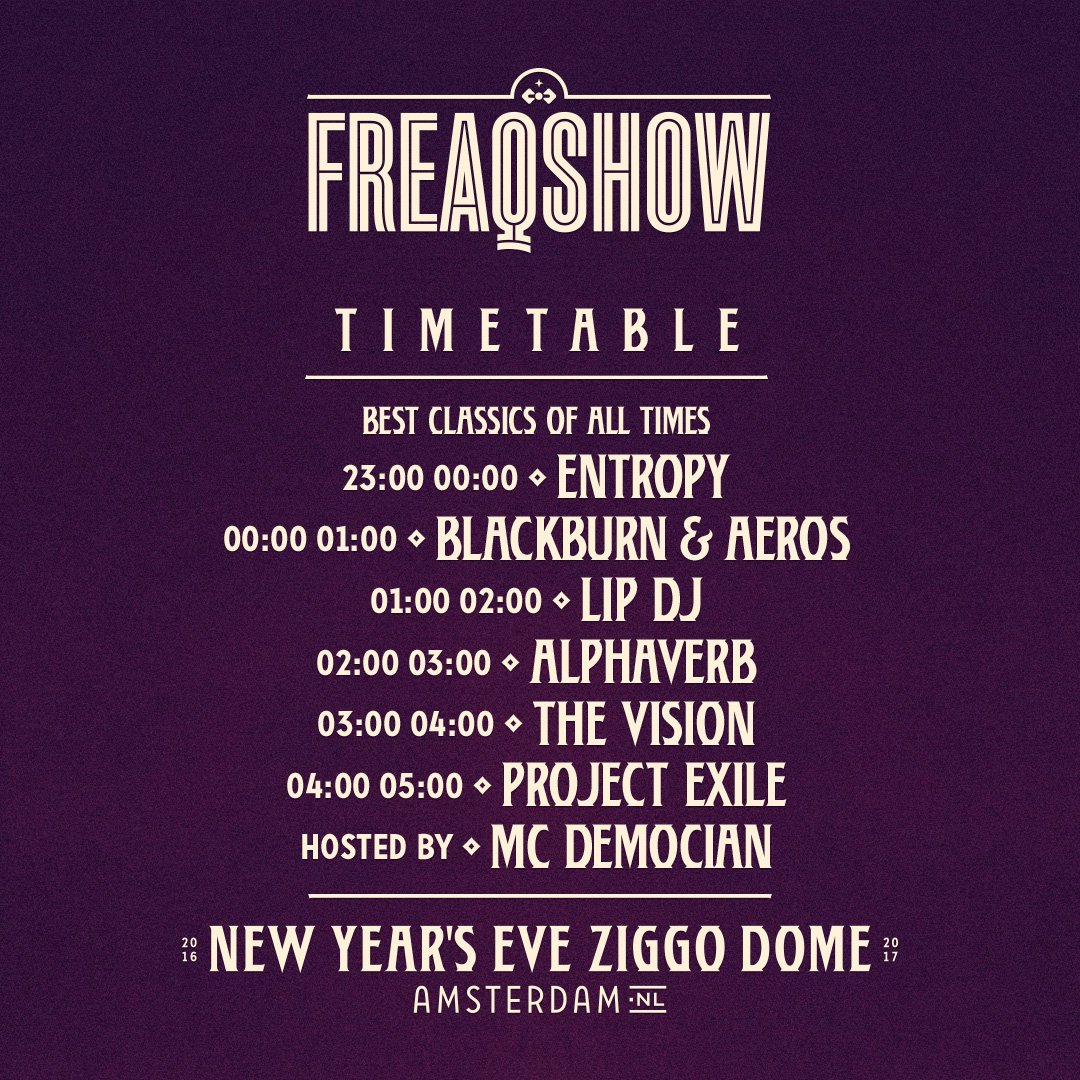 Q_dance's tweet photo. At the end of the year we look back. At area 3 of #Freaqshow we go all the way back and bring you the best hardstyle classics of all times. https://t.co/4EmqEd4Zqq