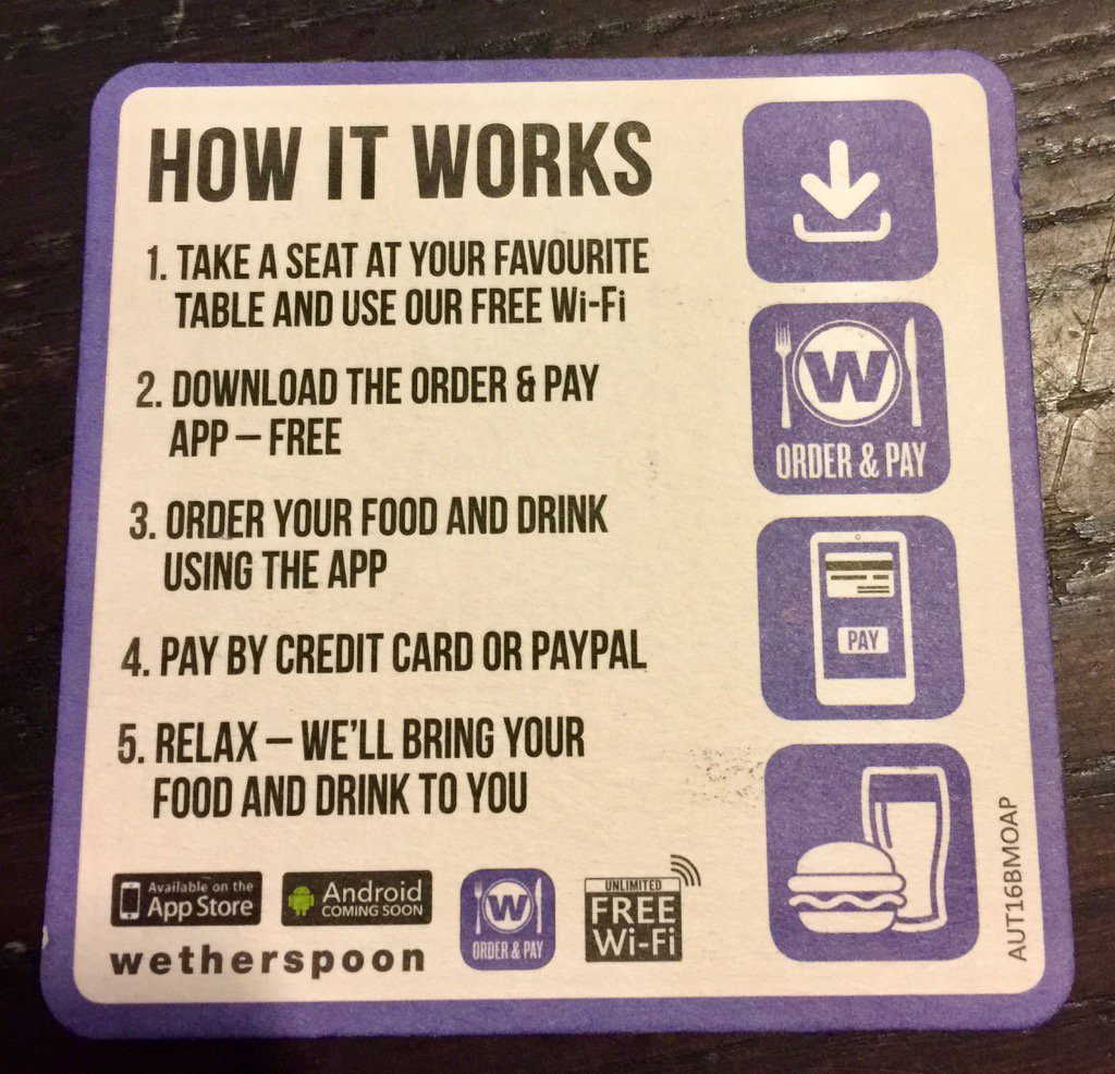 thepartyphotos's tweet photo. #OMG thank you @jdwtweet! I can now walk into my local, take a seat and order #drinks and/or #food on my #iPhone. https://t.co/IOPx6d85LH