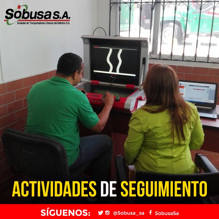 SOBUSA_SA's tweet photo. En nuestras actividades de seguimiento, realizamos pruebas psicosensométricas a nuestros conductores #Sobusa. https://t.co/IRxjBh1G7N