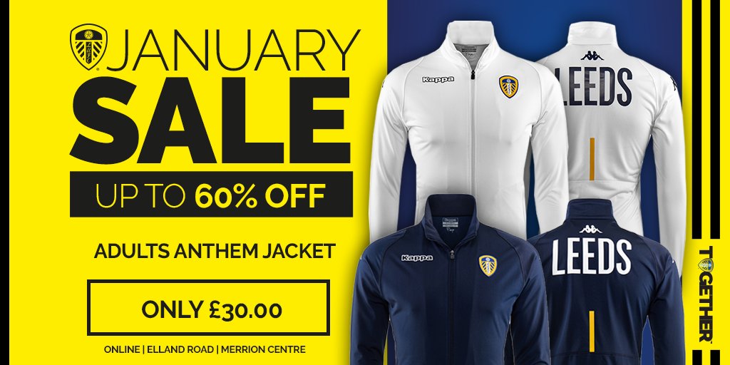 Kappa Leeds United Anthem Jacket XL