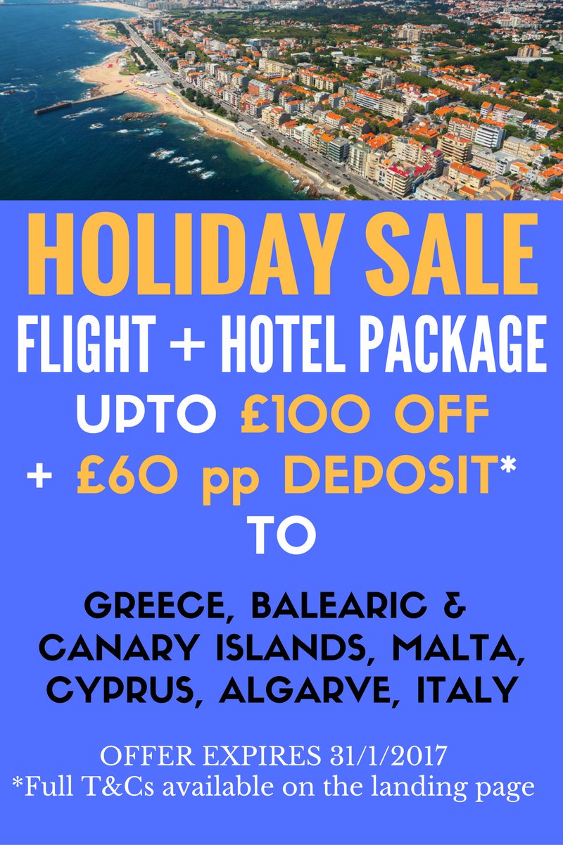flightnhotels's tweet photo. #VENTE DE #VACANCES. #FORFAIT DE #VOL ET #HÔTEL £100OFF + £60pp #DÉPÔT. #CODEDEREDUCTION #DISPONIBLES: https://t.co/lOBJDL70Ww #VOYAGE https://t.co/WDy3kxeep8