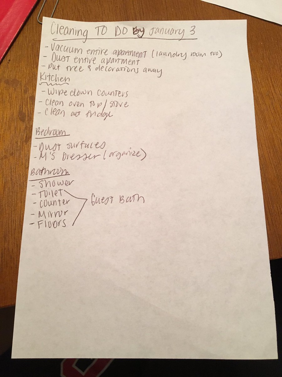 TeachAndWife's tweet image. When you don&apos;t miss school but still have a problem. #OCD #listslistslists #honeydolist #justkidding #wedolist #mostlyIdolist