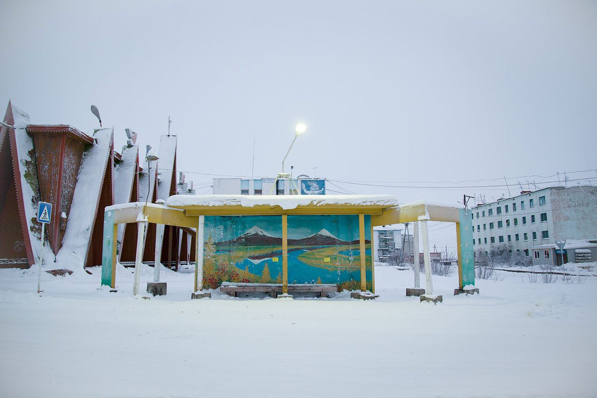 Feeling chilly? Check out the final days of winter sun in the Arctic town of Chersky with <a href="/anitalicis/">Anita Līcis-Ribak</a> ow.ly/IeVY307tqfo