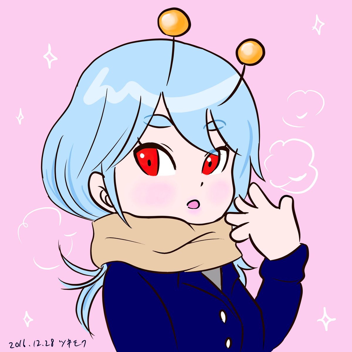 Twitter இல ツネモク えんぺらイオ Ipadpro Medibangpaint えんぺら エンペラ エイリアンガール 麻呂眉 イラスト Illustration オリキャラ 創作 女の子 デフォルメ Drawing Graffiti 宇宙人 Manga T Co Yhu84y1z2p