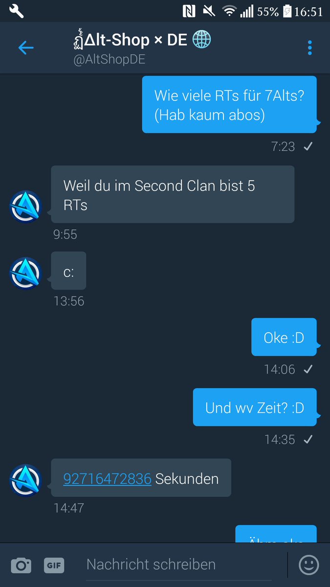 MiRew_official's tweet image. Gogo 5Alts davon gehen an die ersten 5 Retweeeter