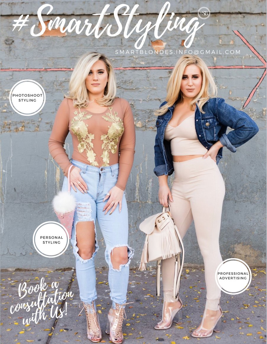 Smart_Blondes_'s tweet image. Styling is the name of the game! #SmartStyling to be exact ;) Help us in launching our new venture by spreading the word! #OOTD #StyleTip