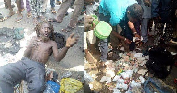 AzizAdeshina's tweet photo. ‘Mad’ Man Caught Along Lagos-Ibadan Expressway With Bag Filled With Used Sanitary Pads And Diapers (Photos) https://t.co/7MGn6TGvR3 https://t.co/0ufkZu7433