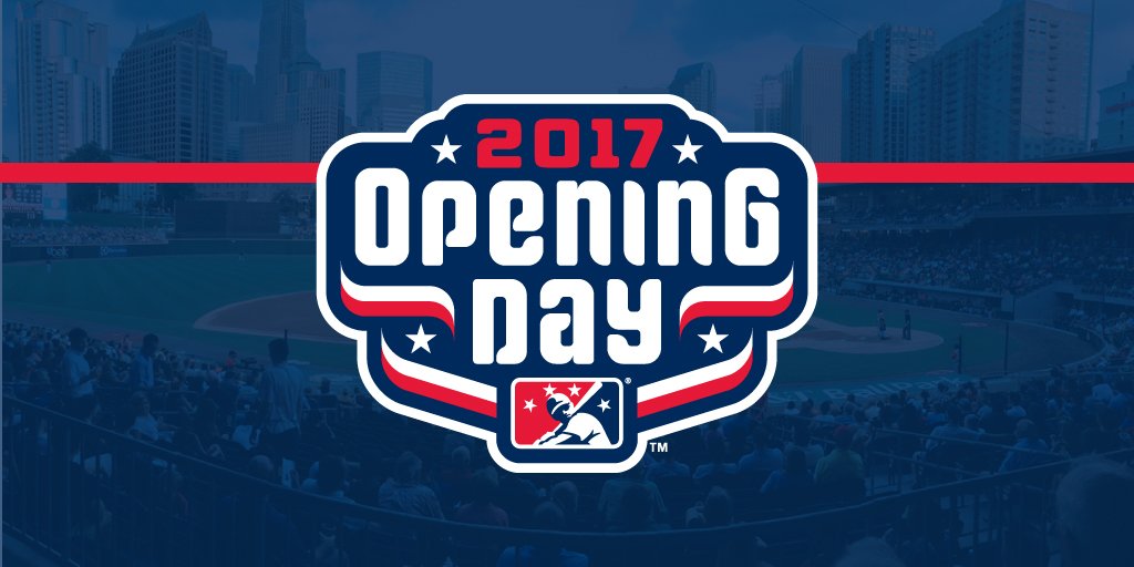 MiLB's tweet photo. MiLB Opening Day 2017 is now just 100 days away. This new logo is just the start of big plans next season! Stay tuned! Hint: #ItsFunToBeAFan https://t.co/G17zhNL7cD