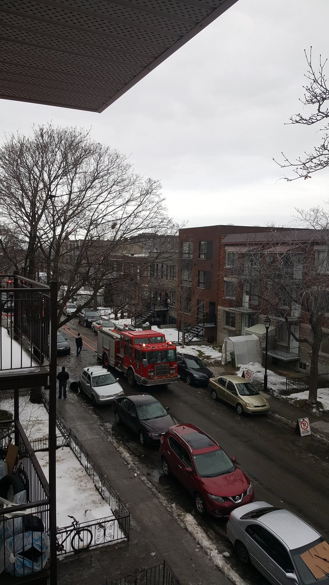 Plein des pompiers rue Chabot #Villeray