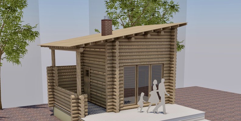 LaineVilla1's tweet photo. #loghouse3750x4000 #lLaineVilla15m2 #Design #IUseARCHICAD #cottage #villa #Juva #LaineVilla https://t.co/R3sTwrZyis
