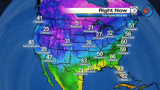 South Florida is the envy of the U.S. Will there be a cool down? Watch Meteorologist Julie Durda on Local 10 at noon https://t.co/DFGxQxg3rL