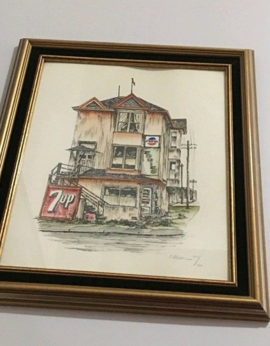 TinkleTone's tweet photo. #7up #PEPSI #walll #art #sketch signed and framed #yyc #worldart #collector #ForSale https://t.co/acZ7podyUV