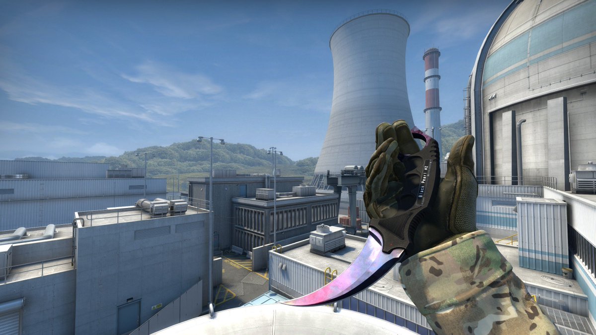 skinswapapp's tweet photo. Karambit Black Pearl #csgo #skin #CSGOHOTDEALS #excited https://t.co/0L1zlo2LVX