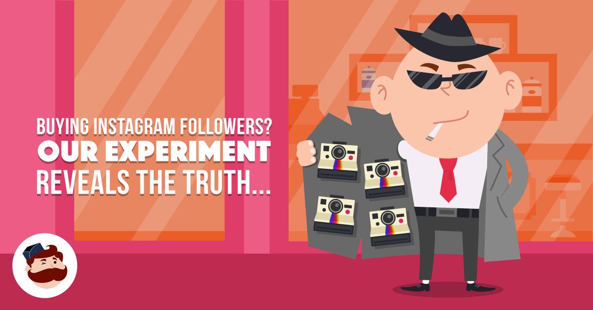 "I don't have time to grow my Instagram... I'll just buy followers" Uh-oh, read our experiment first... hubs.ly/H05HxQQ0