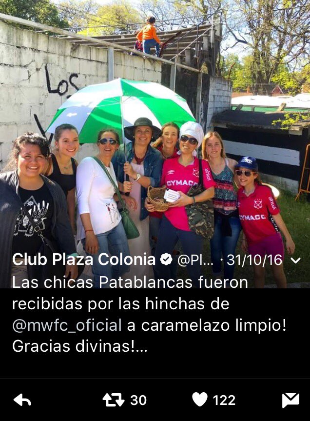 #Postales2016
Encuentro frente a <a href="/mwfc_oficial/">Montevideo Wanderers</a> en el Viera.
Ellas nos recibieron con caramelos.
Una dulzura.
VIVA EL FOBAL !!!