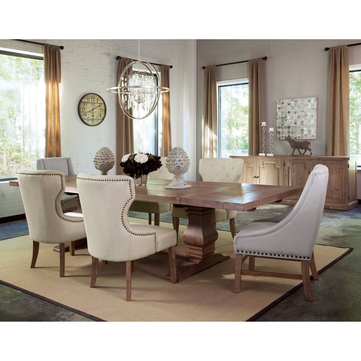 CoasterCompany's tweet photo. Our beautiful @DonnyOsmondHome #FlorenceCollection. Table's elegantly crafted of solid pine &amp;mahogany wood. #DOH #Coasterfurniture #coaster https://t.co/YbDsSKZTvX