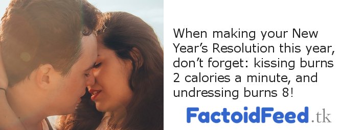 It's New Year's Resolution Time! - factoidfeed.tk/trivia/its-new… #fact #trivia #resolutions #calories #Diet