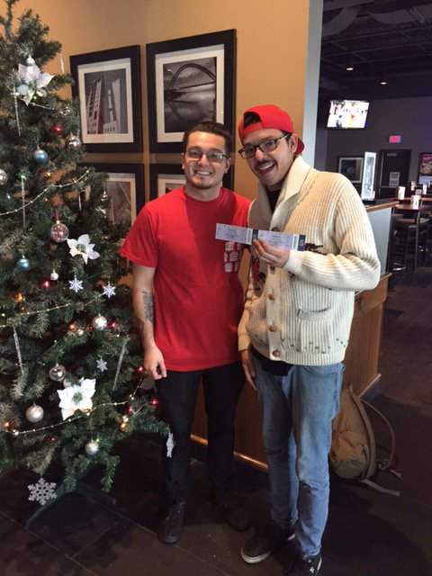 BP_FinancialDr's tweet photo. Congrats to Josh for winning a pair of tickets from @BP_FinancialDr to the @Raptors905 game tonight against the Delaware 87ers! https://t.co/RvsDQo5gLV