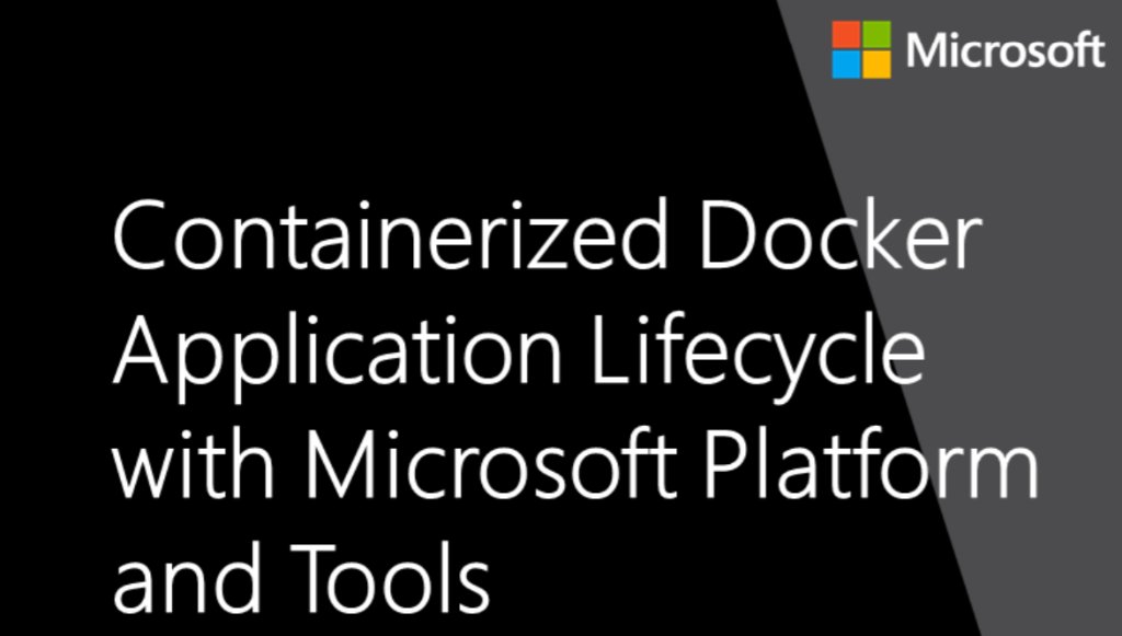 Download our free e-book for an end-to-end vision of #Docker container based app development & more! https://aka.ms/dockerlifecycleebook