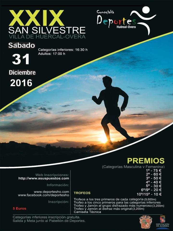 Cuenta atrás para la San Silvestre de Huércal-Overa, un ´clásico' del atletismo provincial #huercalovera #running