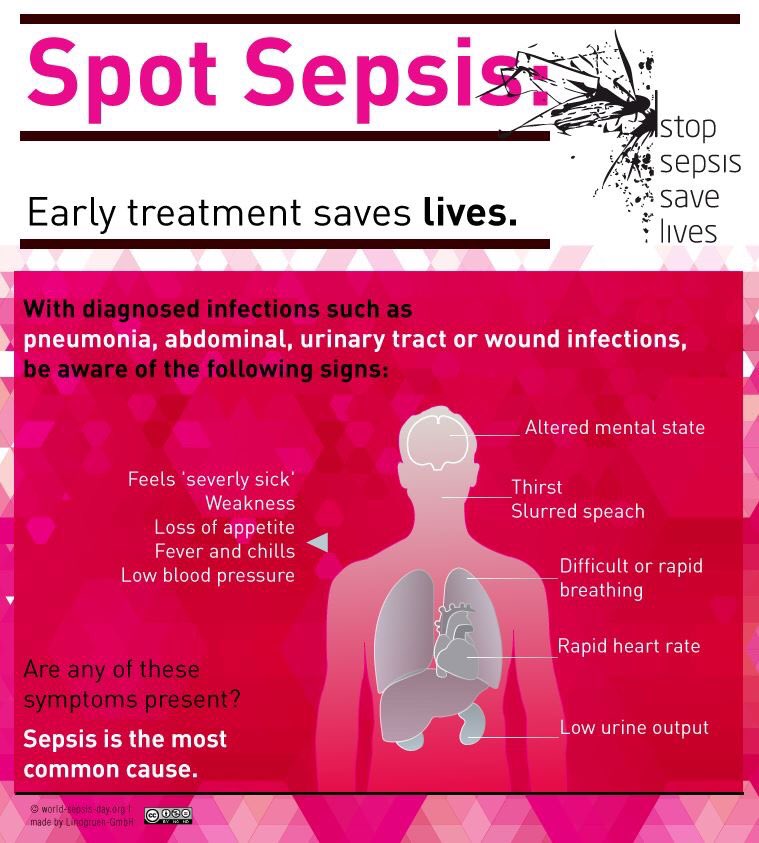 WorldSepsisDay's tweet photo. Early recognition of SEPSIS save lives.
#WSD16 #WSD17 #Sepsis #KnowSepsis #GSA https://t.co/PHf2d5BfVT